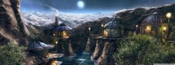 Futuristic City High Quality Wallpaper Id For Dual
