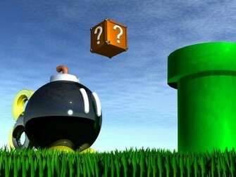 Mario Video Mushroom Kingdom Game Wallpaper