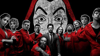 Money Heist Poster Wallpaper