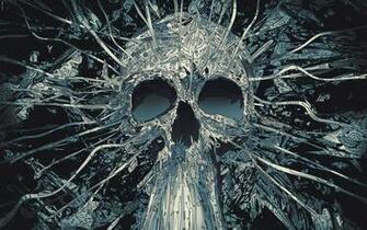 Abstract Skull Wallpaper