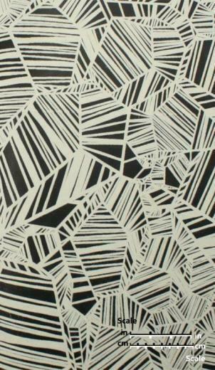 Flocked Velvet Wallpaper Pattern