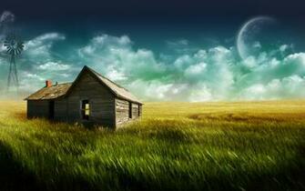 The Old Farm Desktop Pc And Mac Wallpaper