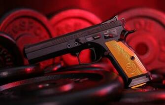 Wallpaper Background Self Loading Pistol Cz Image For