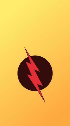 Reverse Flash iPhone Wallpaper Top