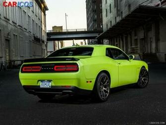 Dodge Challenger Srt Supercharged Hemi Hellcat Rear HD Wallpaper