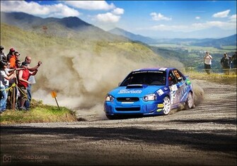 Wallpaper Rally Car Photo Road Desktop
