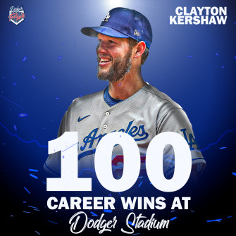 Dodgers Tailgate On Kershaw Picks Up His 100th Win At