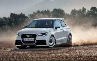 Audi A1 Fun Drive Wallpaper Stock Photos