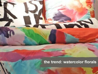 Watercolor Florals More Spring Design Trends From Hgtv