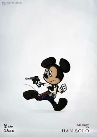 When Disney And Star Wars Meet Damn Cool Pictures