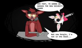 Foxy And Mangle By Grim Ev