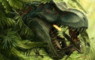 Prehistoric Scifi Plants Wallpaper Desktop
