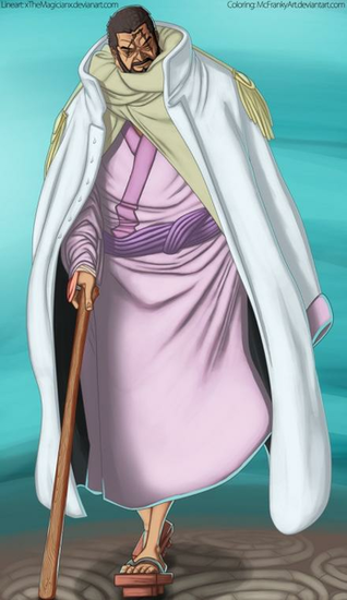 Admiral Fujitora By Mcfrankyart