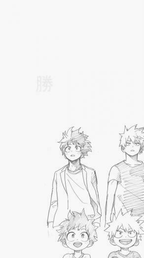 On An Island That I Own Bakudeku Phone Wallpaper X