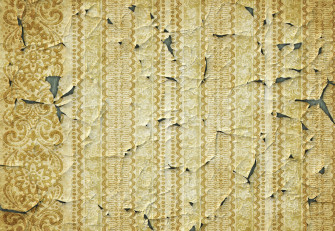 Old Paper In Green Abstract Wallpaper