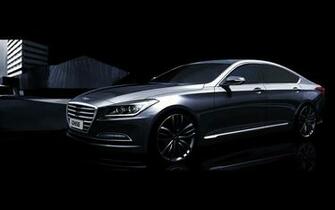 Hyundai Genesis Premium Sedan Widescreen Exotic Car