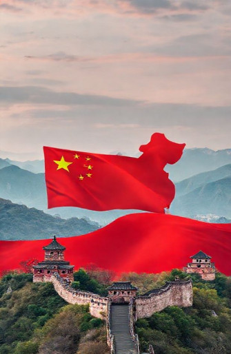 China Flag Wallpaper