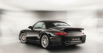 Porsche Wallpaper Black Turbo S