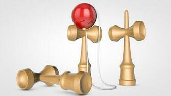 Kendama 3d Model Ad Art Wallpaper iPhone