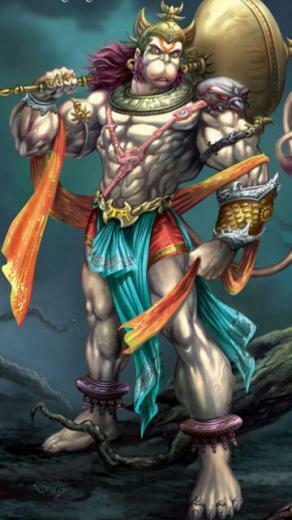 3d Lord Hanuman Wallpaper Mobcup