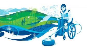 Wheelchair Curling Wallpaper