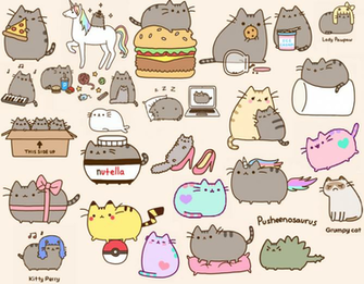 Pusheen The Cat Wallpaper Top Background