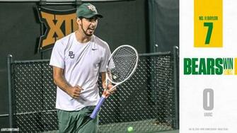 Men S Tennis Secures Victories Over Umkc Baylor University