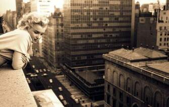 Wallpaper Street Actress Balcony Singer Chicago Marilyn