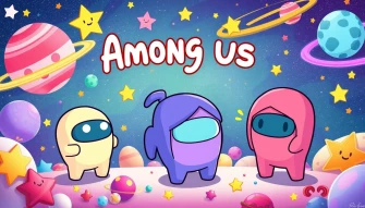 Cute Among Us Wallpaper