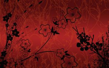 Asian Background Designs Silhouette Japanese Wall