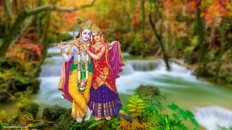 Radha Krishna HD Wallpaper For Laptop 4k Full Screen