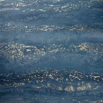 Elissia Marble Wallpaper In Navy Gold I Love