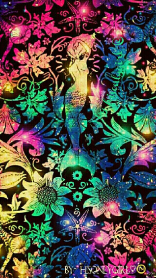 Tropical Mermaid Galaxy Wallpaper I Created For The App Cocoppa