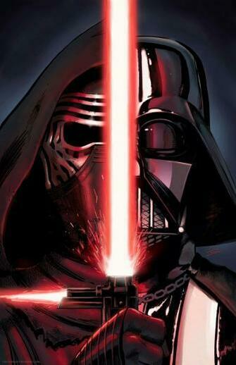 Kylo Ren And Darth Vader Print Art By Eric Ninaltowski Check Out