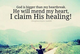 Wallpaper On Heartbreak God Is Bigger Than My