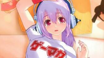 Super Sonico HD Anime Desktop Wallpaper Full