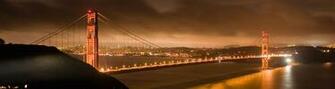 Triple Screen Wallpaper Golden Gate Bridge HD