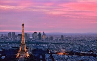 Pink Paris Wallpaper High Definition Quality Widescreen