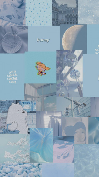 Light Blue Aesthetic Wallpaper