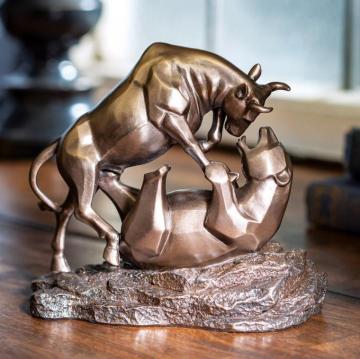 Stock Market Bull Bear Fight Vs Tattoos