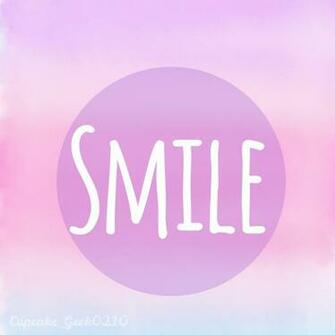 Cute Girly Hipster Ombre Pink Purple Smile Wallpaper