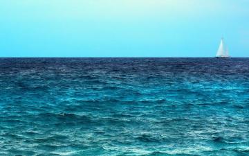 Water Ocean Landscapes Waves Calm Lakes Skyscapes Wallpaper