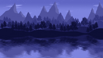Animated Landscape Wallpaper