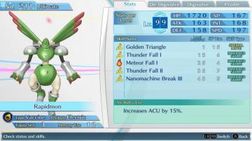 Rapidmon Digimon Story Cyber Sleuth Hacker S Memory
