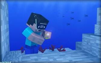 Ocelot Minecraft Wallpaper Submarine Treasure