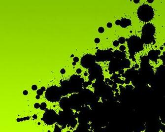 Lime Green And Black Background Wallpaper