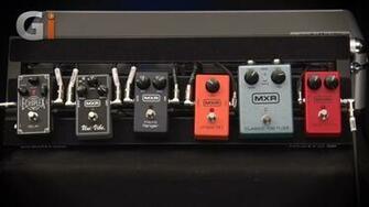 Mxr Pedals Re Creating The David Gilmour Sound