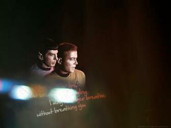 Kirk Et Spock Wallpaper French