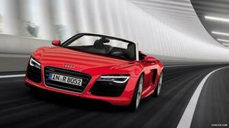 Audi R8 Spyder V10 Front HD Wallpaper