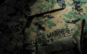 Uniform Camouflage Marines Military Wallpaper